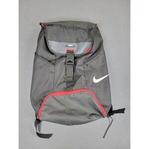 Nike LeBron Max Air Backpack Black Red 30L Large Basketball Gym Bag BA5111 014